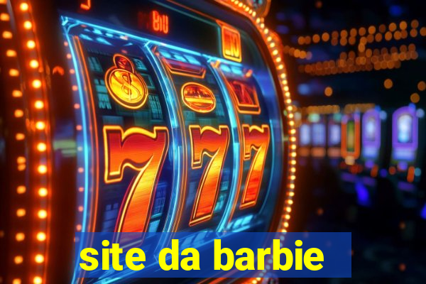 site da barbie - jogos